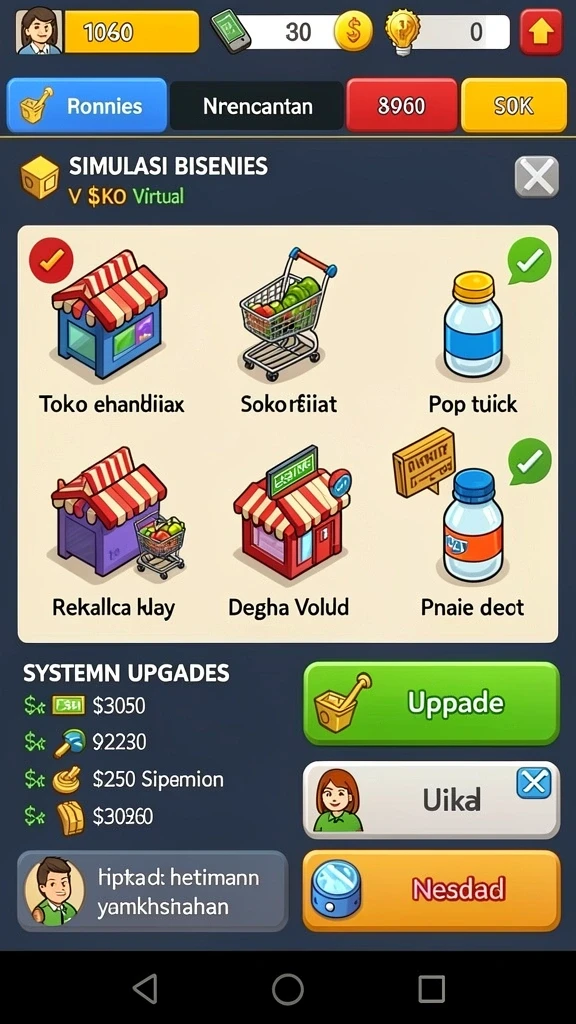Halaman detail dengan informasi versi, ukuran, dan rating.